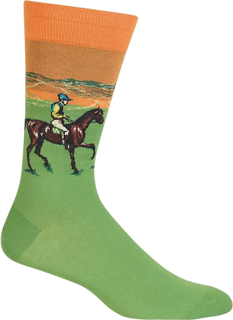 Hot Sox Mens Fun Famous Paintings Crew Socks-1 Pair Pack-Cool  Artistic Gifts